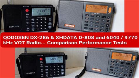 Qodosen Dx Xhdata D And Khz Vot Radio