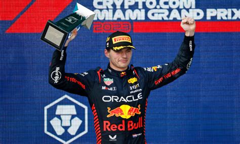 Após Largar Em Nono Lugar Verstappen Vence O Gp De Miami Jovem Pan