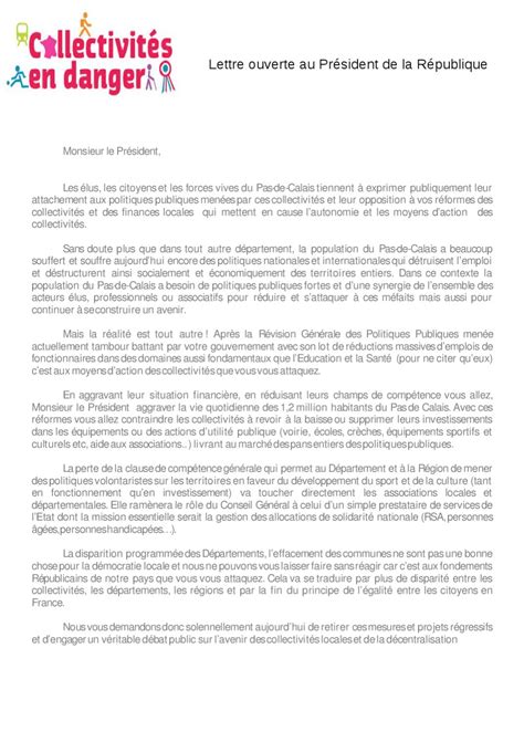 Lettre Ouverte Au Pr Sident De La R Publique By Pelinski Jean Paul Issuu