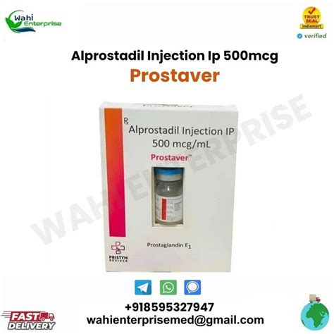 Alprostadil Injection Ip 500mcg Ml At Rs 590 Vial Rohini Sector 16