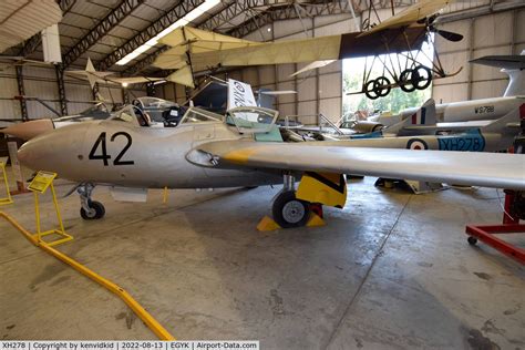 Aircraft Xh De Havilland Dh Vampire T C N Photo