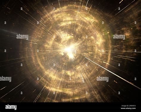 Big Bang Theory Birth Of The Universe D Illustration Stock Photo Alamy