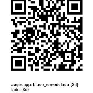 QR Code disponível para escanear e visualizar o bloco em RA Fonte