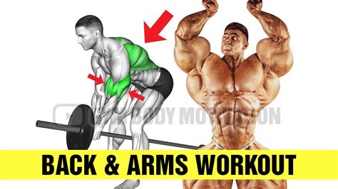 7 Exercises To Build A Bigger Back And Arms Cable Arm Workout