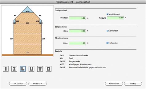 Projekt Mit Geb Udeassistenten Erstellen