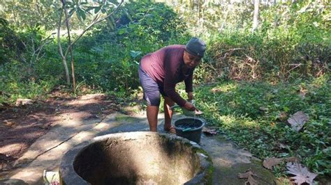 Penampakan Sumur Peninggalan Sunan Giri Di Alas Kethu Wonogiri Yang