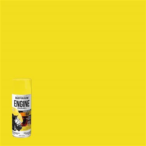 Rust Oleum Automotive Oz Gloss Daytona Yellow Engine Enamel Spray