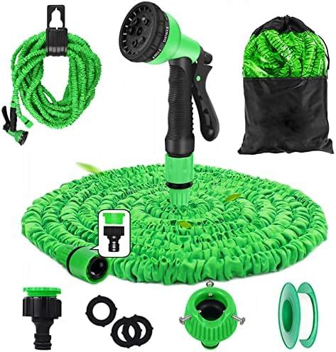 Expandable Garden Hose 100FT Hosepipes For Garden With 8 Function