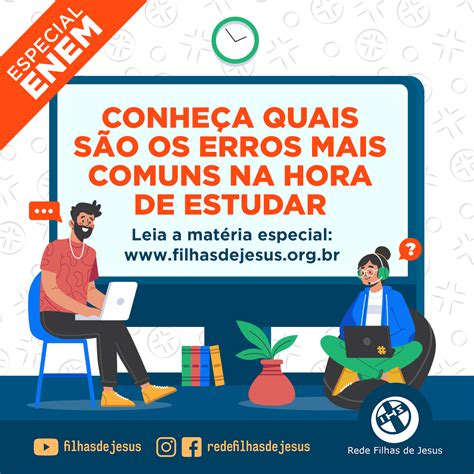 Especial ENEM Conheça quais são os erros mais comuns na hora de