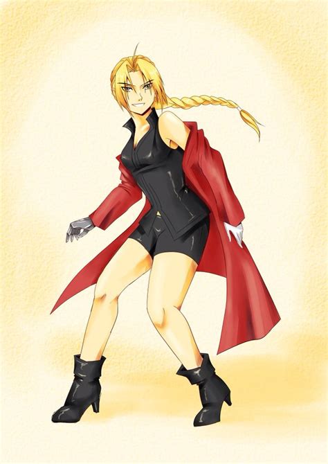 Female Edward Elric Fullmetal Alchemist Fullmetal Alchemist Alchemist Fullmetal Alchemist Edward