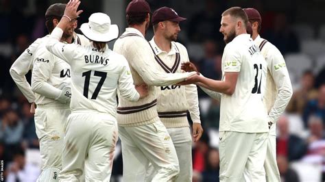 County Championship Surrey Remain On Top Against Middlesex Bbc Sport