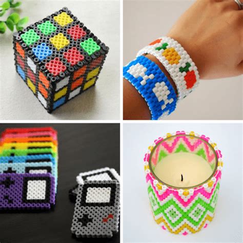 A Roundup Of 30 Amazing Perler Bead Ideas Crafts Home Decor Jewelry