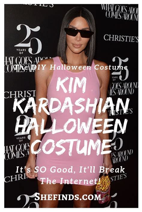 This Diy Kim Kardashian Halloween Costume Is So Good Itll Break The