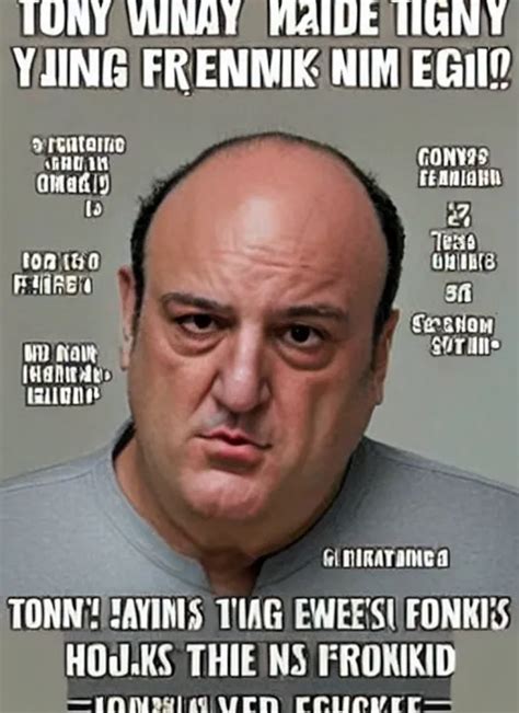 Holy Cannoli Tony Soprano Is A Fricking Egg Stable Diffusion