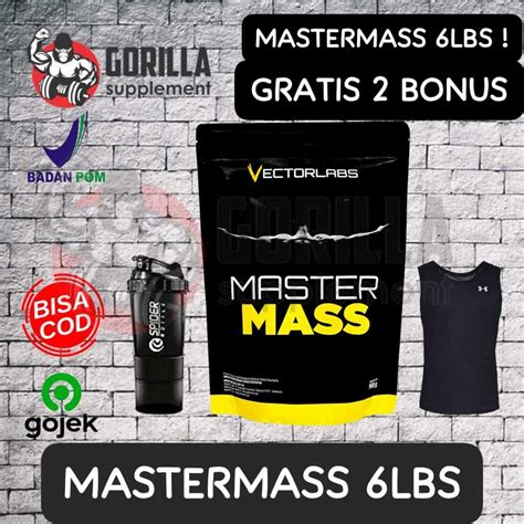 Jual Vectorlabs Mastermass Lbs Susu Gainer Bulking Penambah Berat