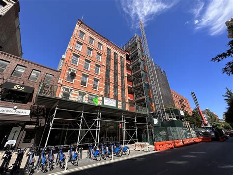 Construction Progresses On 430 West Broadway In Soho Manhattan New