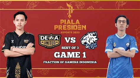 Final Lower Bracket Piala Presiden Esports Evos Legends Vs Dewa