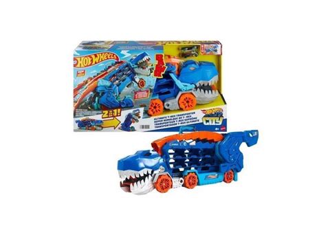 Pista Hot Wheels City Super Reboque T Rex Ultimate Mattel em Promoção é no Buscapé