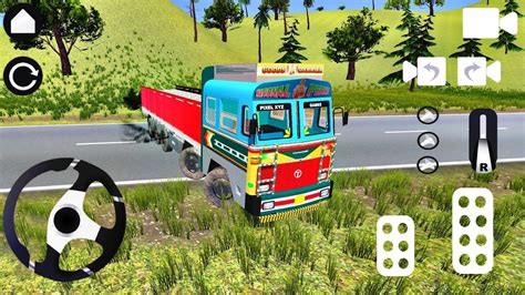 Driving Truck For Offroading Offroad Indian Truck Simulator