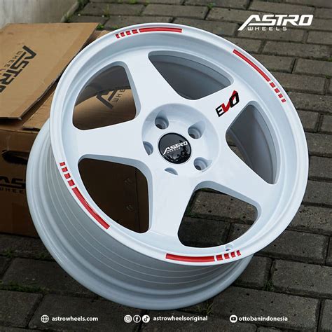 Velg Racing Astro Regamaster Ring X Lubang X Et White