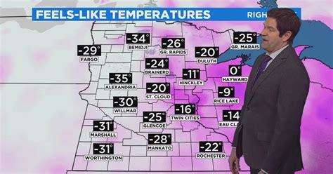 Mn Weather Dangerous Cold Follows 2nd Round Of Snow Cbs Minnesota