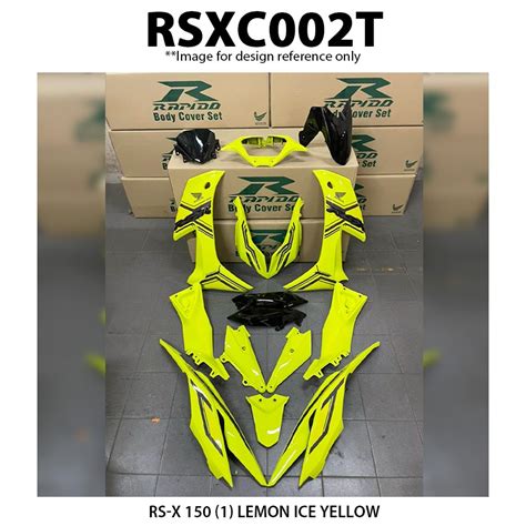 Rapido Cover Set Honda Rs X Rsx Body Coverset Sticker Tanam