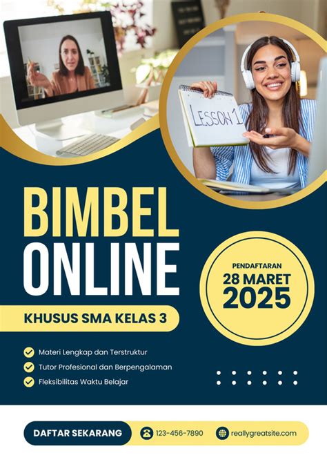 Halaman 14 Contoh Poster Sekolah Gratis Siap Cetak And Edit Canva