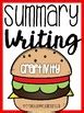 Summary Writing Cheeseburger Craftivity By The Polka Dotted Classroom