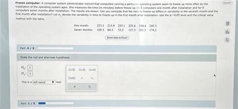 Solved Frozen Computer A Computer System Administrator Chegg