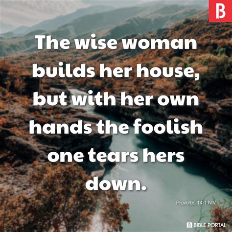 Proverbs 141 Niv Bible Image Bible Portal