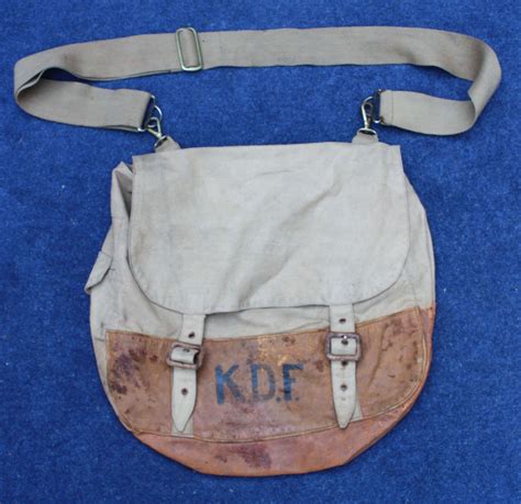 Ww1 British Army Officers Sam Browne Side Bag Private Purchase In