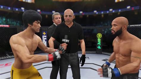 Bruce Lee Vs Demetrious Johnson Ufc Simulation Youtube