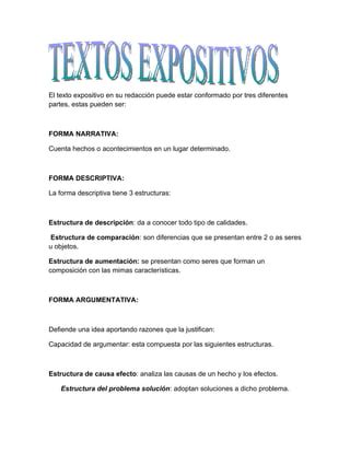 Texto Expositivo Y Argumentativo PDF