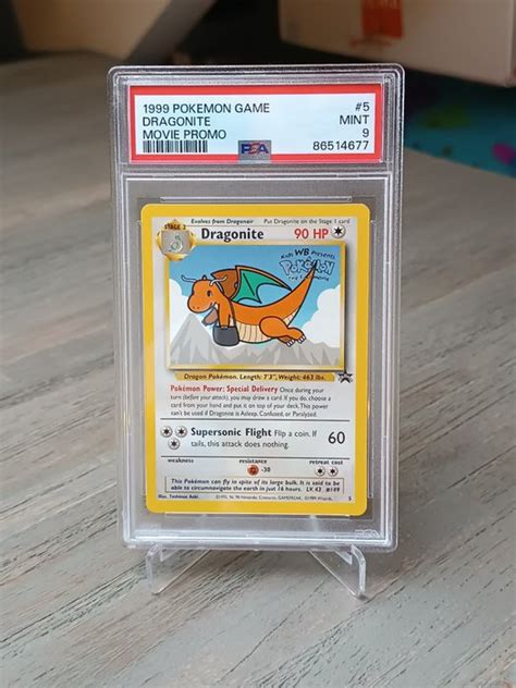 Pokémon 1 Graded card Dragonite PSA 9 Catawiki