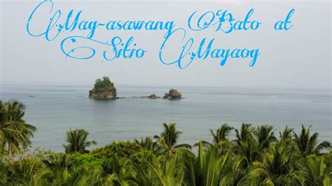 Aerial View Of Mag Asawang Bato At Sitio Mayaog Brgy Pandan Real Quezon