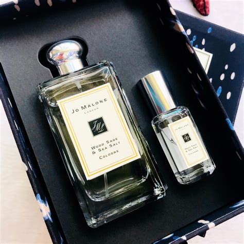 Set Jo Malone London Wood Sage Sea Salt Cologne Miss Luxury