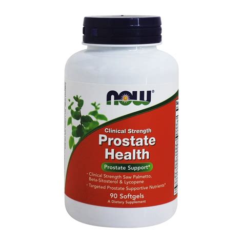 NOW Foods Prostate Health Clinical Strength, 90 Softgels | Holly Hill Vitamins