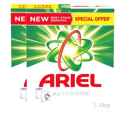 Ariel Automatic Powder Laundry Detergent Original Scent 2 X 25kg