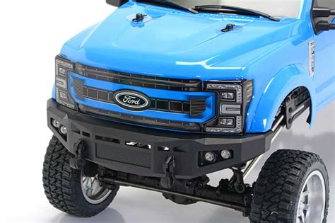 Ford F250 110 4wd Kg1 Edition Lifted Truck Daytona Rtr Blue Rc Car