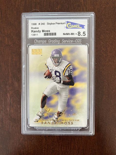 1998 Skybox Premium 240 Randy Moss RC For Sale Online EBay