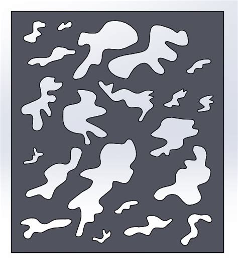 Camouflage Stencil For Spray Airbrush Painting By Pascal Download