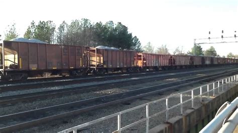 Csx Ballast Train With Ex Conrail Sd50 2 31313 Youtube