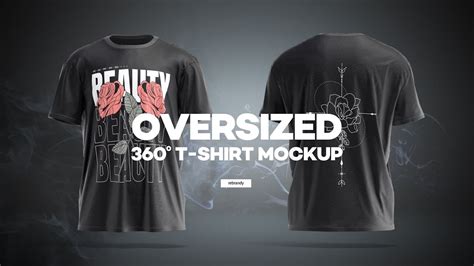 Oversized 360 T Shirt Mockup Presentation YouTube