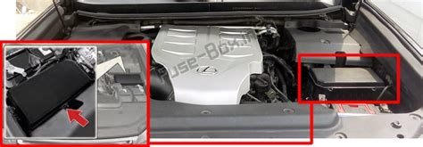 2017 Lexus GX 460 Fuse Box Diagrams