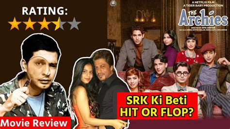 The Archies Review HIT OR FLOP Suhana Khan Khushi Kapoor Agastya