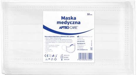 Apteo Care Maska Medyczna X Sztuk Cena Opinie Dawkowanie Sk Ad