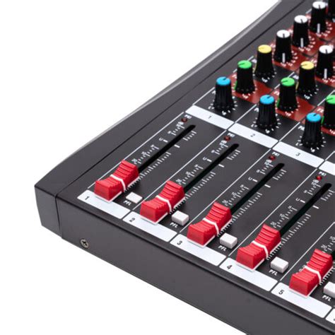 Channel Mixing Console Sound Pro Usb Bluetooth Live Studio