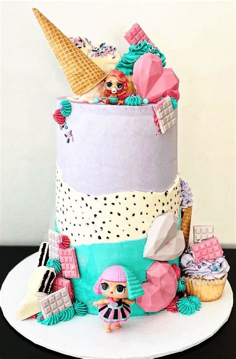 Lol Surprise Doll Birthday Cake Ideas Images Pictures