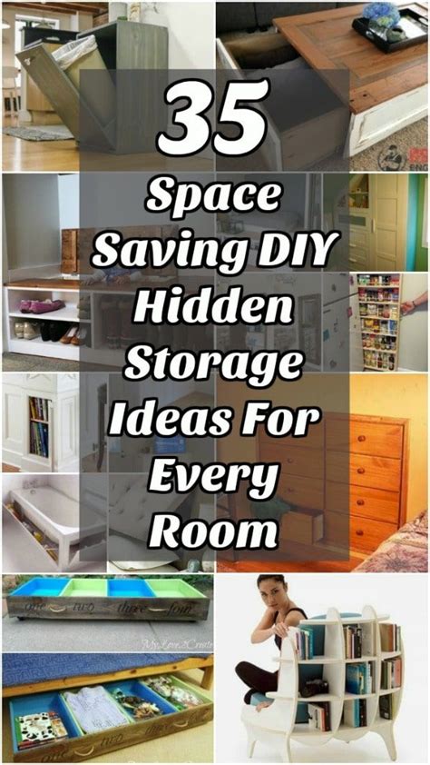 35 Space Saving Diy Hidden Storage Ideas For Every Room Artofit