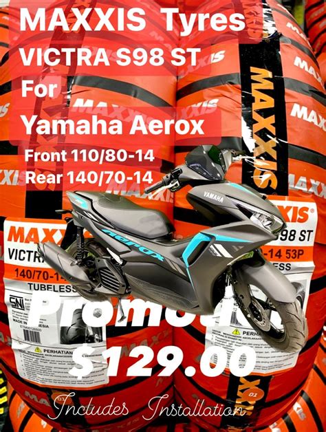 Maxxis Aerox Tyres Victra S98 ST Motorcycles Motorcycle Accessories